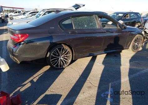 2018 BMW 740I from USA, damaged, VIN WBA7E2C50JB214962